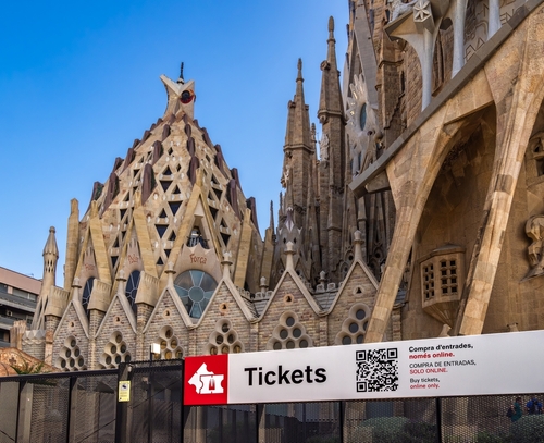 Barcelona,,Spain,-,October,7,,2023:,Entrance,Fee,-,Tickets