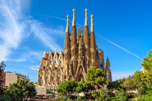 Barcelona,,Spain,-,September,24,,2015:,Temple,Of,La,Sagrada