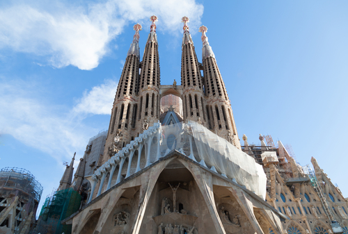 Barcelona,,Spain,-november,03:,Sagrada,Familia,On,November,03,,2015: